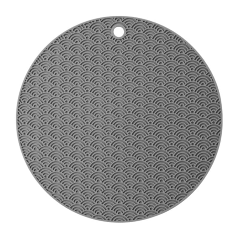 Round Silicone Anti-scalding Bowl Dish Pad Dining Table Protection Mat Round Silicone Anti-scalding Bowl Dish Pad Dining Table Protection Mat